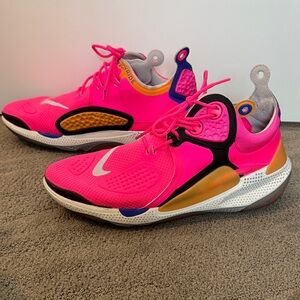 Nike Joyride Vibrant Pink Athletic Sneakers